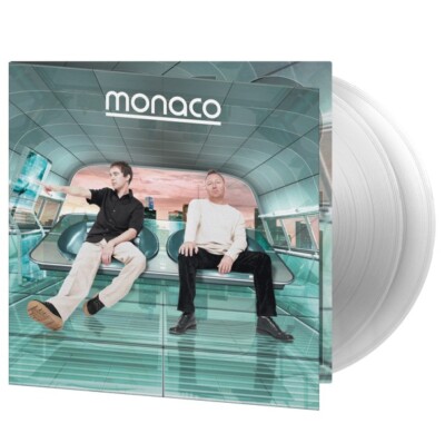 Monaco - Monaco Expanded Clear Coloured 2 x Vinyl LP Peter Hook, New Order