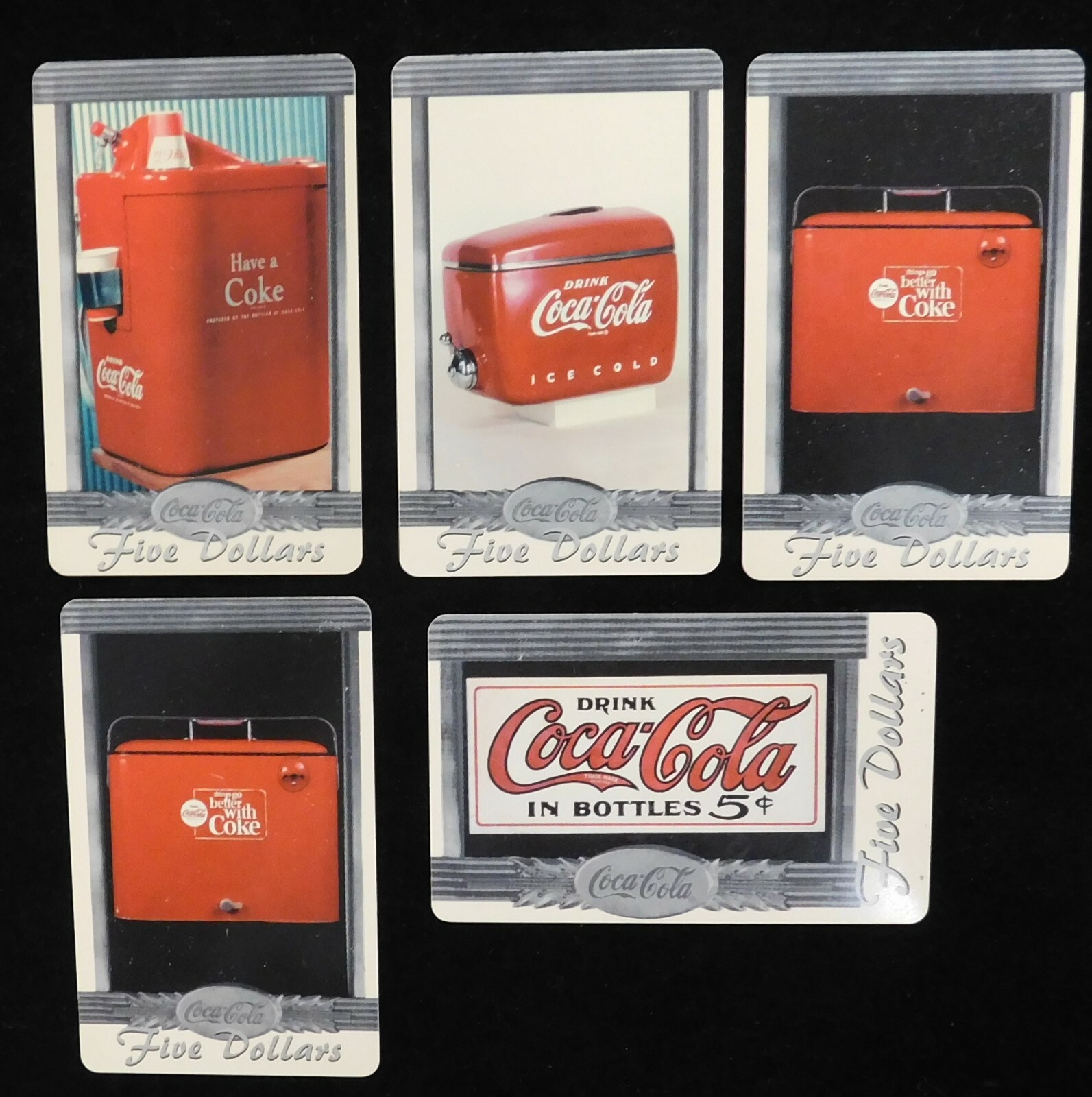 Coca Cola Lot Of 5 Sprint 1997 Expired Phone Cards From Score Board - Drink  Coke | eBay