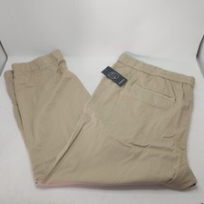 Mens Original Use Big Woven Joggers pants Khaki 3XLT