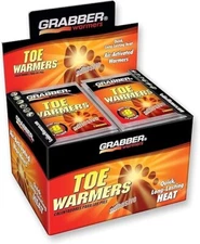 Grabber TOE Warmers 40 Pair