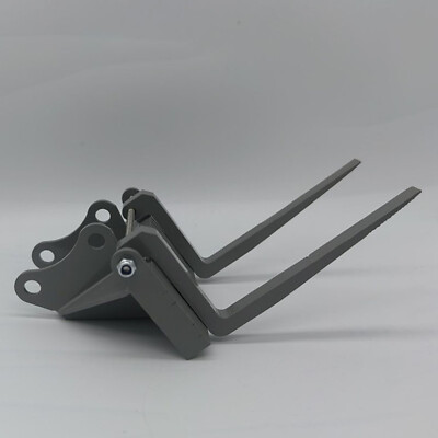 Excavator Metal Fork Bucket Parts for Double Eagle E111/E010/EC160 RC Excavator
