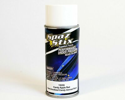Brand New Spaz Stix SZX15059 Candy Apple Red Lexan Paint Aerosol