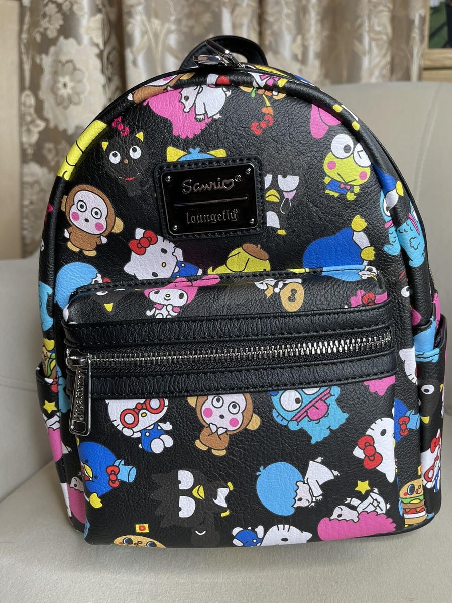 ?New! Loungefly Hello Kitty Sanrio Rainbow All Over Print  display picture 3