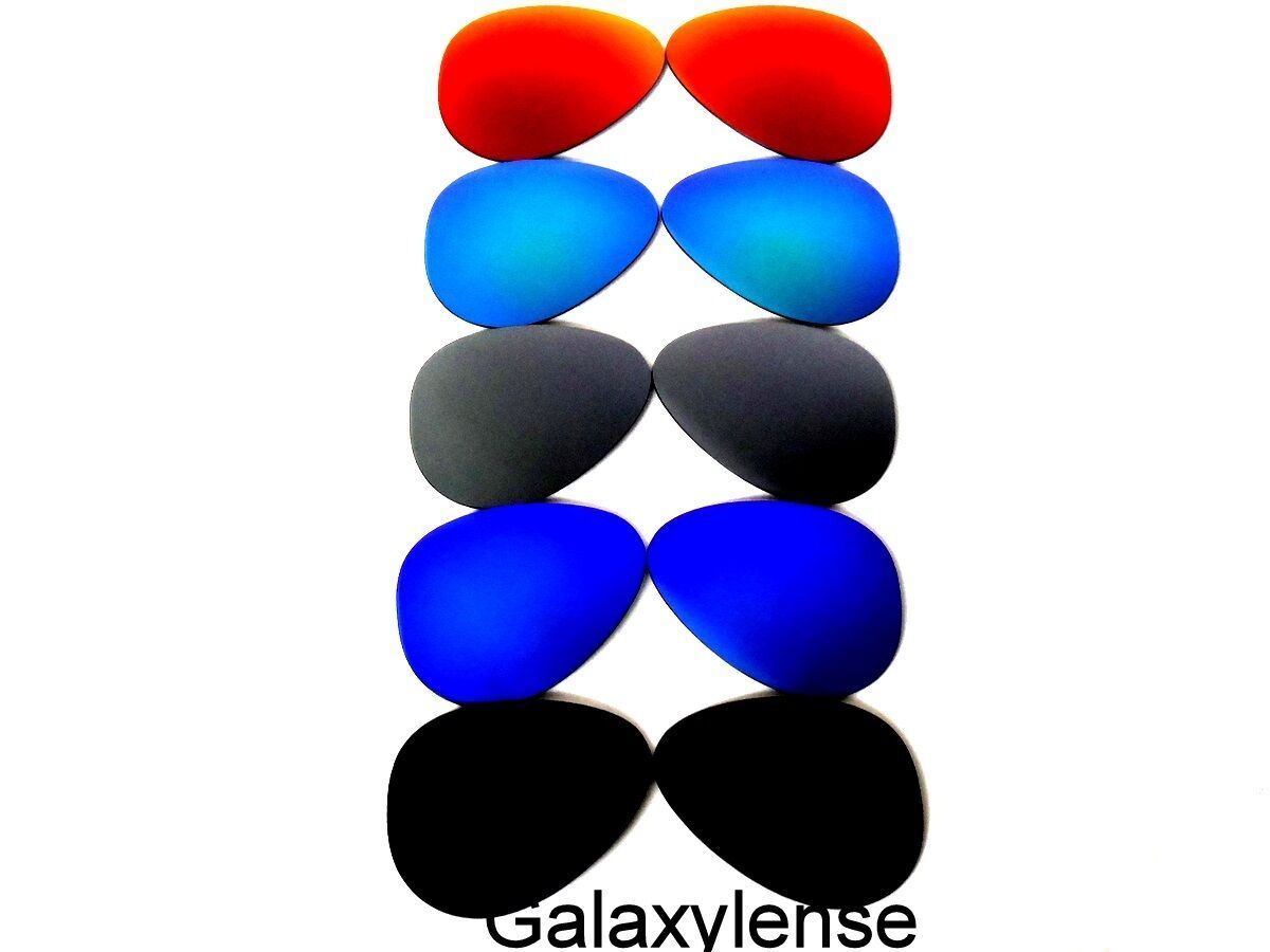 Replacement Lenses For Ray Ban RB3025 Aviator Black&Blue&Silver&Green&Red 62mm