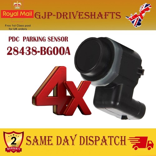 4X Parking Sensor for Nissan Micra Mk3 Qashqai Mk1 Renault Trafic Laguna Kangoo - 第 1/4 張圖片