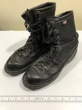 DANNER Men's 11.5D Acadia 21210 Black Leather/Canvas Gore-Tex Boots WORN MR4