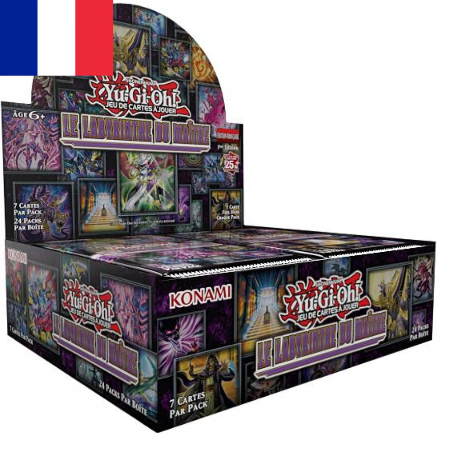 Yu-Gi-Oh ! Display 24 Boosters "Le Labyrinthe du Maître" (MZTM) - Français ! - Photo 1/1