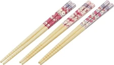 Hello Kitty Bamboo Chopsticks 3 pcs set S-5041