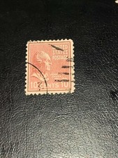 Scott# 815 US Stamp 1938 10c John Tyler Used Prexie - #2228