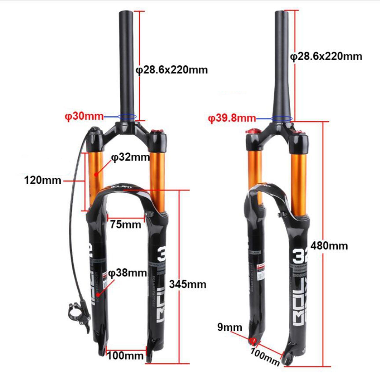 Alloy Mountain Front Fork Air PrESSure Shock Absorber eBay