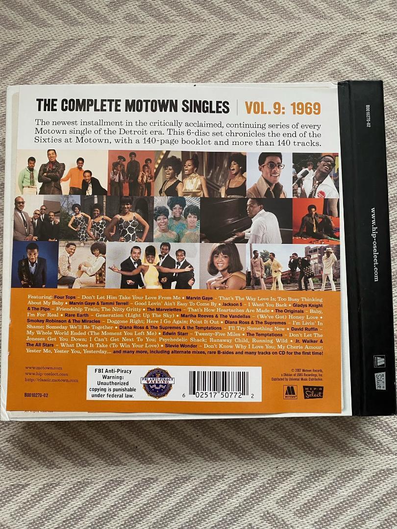 THE COMPLETE MOTOWN SINGLES 全巻セット The Complete Motown