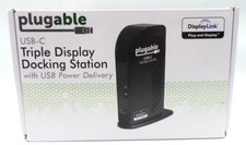 PLUGABLE USB-C TRIPLE MONITOR DOCKING STATION WITH 60W LAPTOP CHARGING UD-ULTCDL