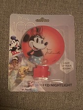 Disney LED Nightlight Featuring Minnie Mouse - 100th Anniversary Special NEW