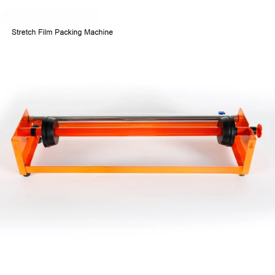Manual Stretch Film Wrapping Machine Dispenser Tools Pallet Packing Equipment - Image 3 of 4