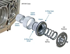 Sonnax 76890-21K Transmission 2-3 Accumulator Piston & Sleeve Kit 4R70W 4R75W