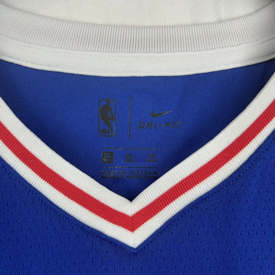 Ben Simmons Philadelphia 76ers Men's XL Nike Swingman NBA Jersey Blue - Image 4 of 4
