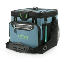 Titan by Arctic Zone 24 Can Zipperless Soft Cooler, Bali Green, 13 QT