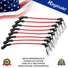 Spark Plug Wires For Chevy Silverado 1500 Gmc Cadillac 4.8l 5.3l 6.0l M8-48322