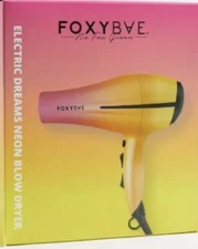 FoxyBae Electric Dreams Neon Blow Dryer Full Size New In Box