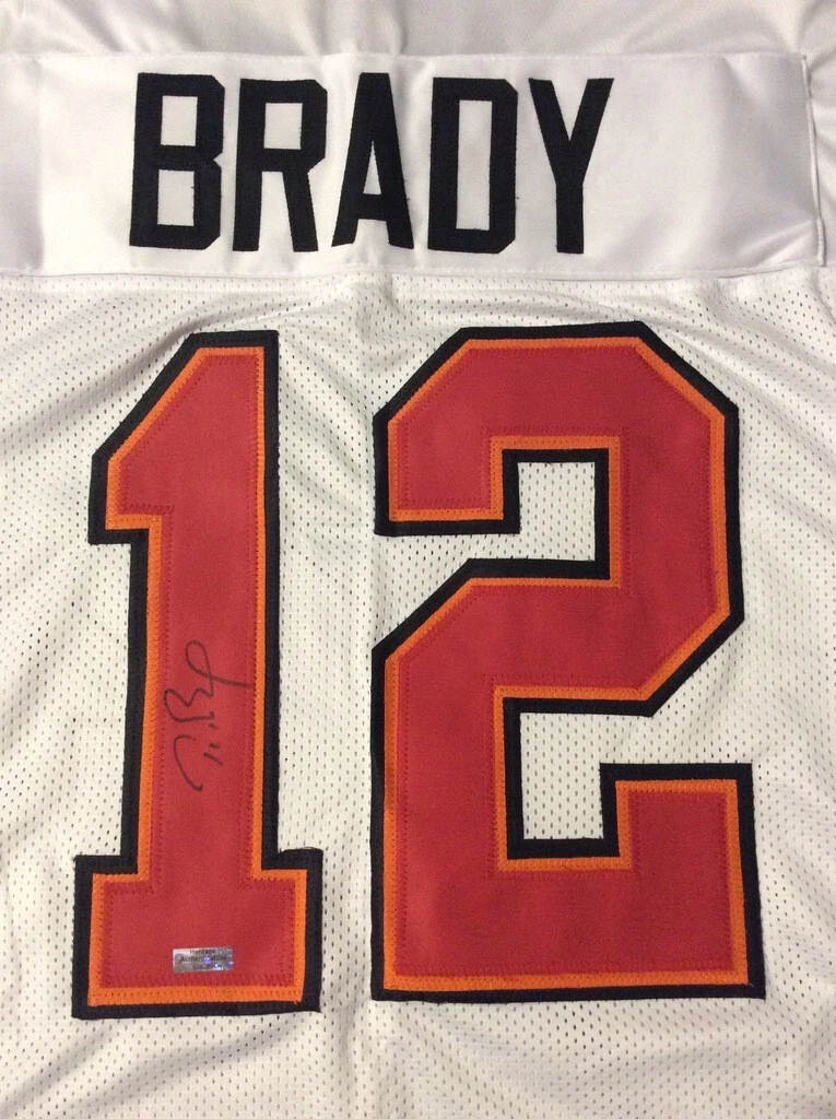 Tom brady best sale signed jersey ebay