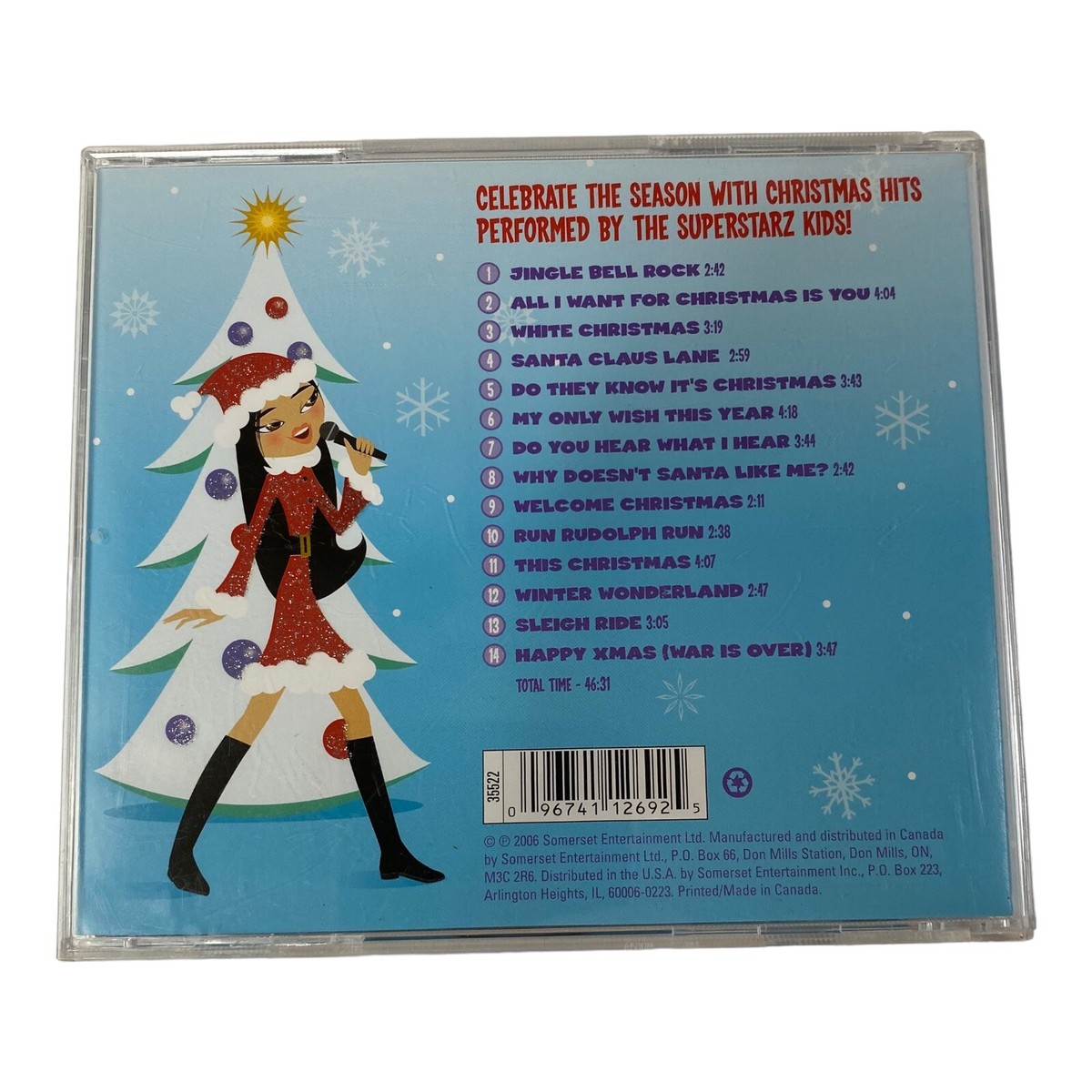 The Superstarz Kids!: Christmas Party Mix (CD, 2008 Sommerset