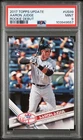 2017 Topps Update 🔥AARON JUDGE🔥 Rookie PSA 9 🌟 Mint