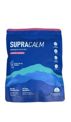 Supracalm Powdered Drink Packets (20) Relaxation  Focus No Sugar Exp:01/27 #0105