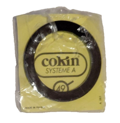 Genuine Cokin A Series 49mm Adapter Ring A449 France Made Thread to A System