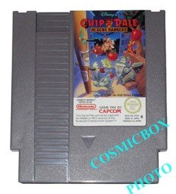 CHIP'N DALE RESCUE RANGERS - Tic & Tac complet cartouche nes Nintendo PAL test&eacute;