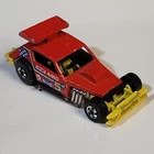 Vintage Hot Wheels Blackwall Greased Gremlin Red Modified Race Car Nice