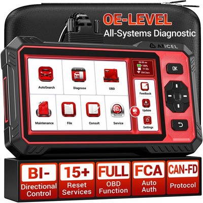 ANCEL DS410 Lite OBD2 Scanner Bi-Directional All Systems Diagnostic Scan Tool