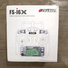 New FLYSKY FS-i6X 10CH 2.4GHz RC Transmitter Controller/W iA10B Receiver