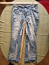 Valabasas Distressed Stacked Cargo Jeans Size 42