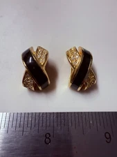 Collection Lot Amazing Unique Vintage CHR. DIOR Clip On Earrings - W5