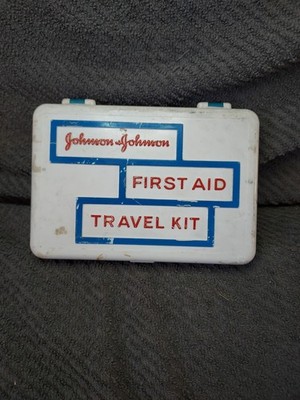 1960's Johnson & Johnson First Aid Travel Kit