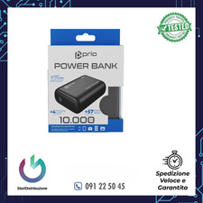 POWERBANK PRIO 10000 MAH NERO 22.5W SCP/20W PD / QC 3.0