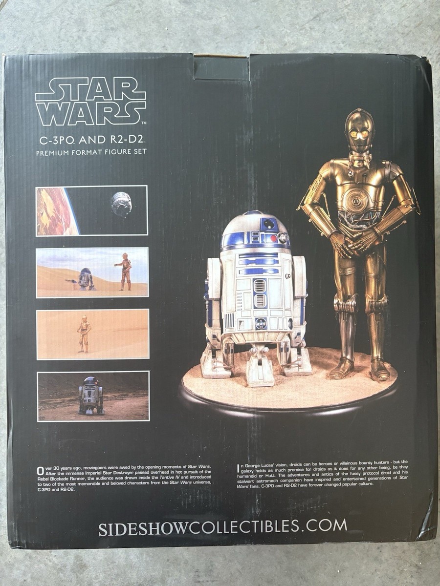 Sideshow Star Wars C-3PO R2-D2 Premium Format Set 087/200 Limited