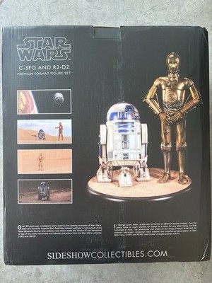 Sideshow Star Wars C-3PO R2-D2 Premium Format Set 087/200 Limited