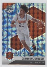 2020-21 Panini Mosaic Reactive Blue Prizm Cameron Johnson #172 0q4m