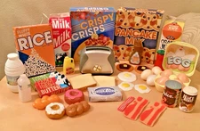 Vintage Melissa & Doug Pretend Play Food Lot – Quality Variety, Multi-Piece Set