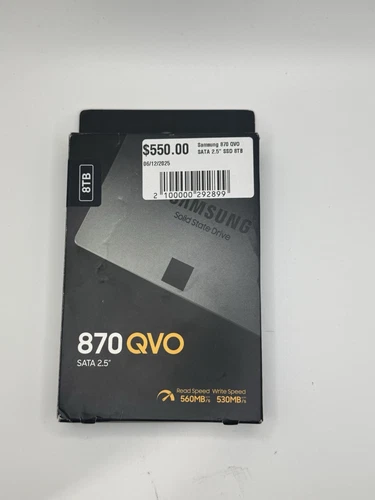 Samsung 870 QVO SATA 2.5 SSD 8tb