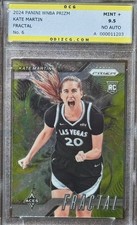 2024 Panini WNBA Prizm Kate Martin Fractal RC #6 OCG 9.5