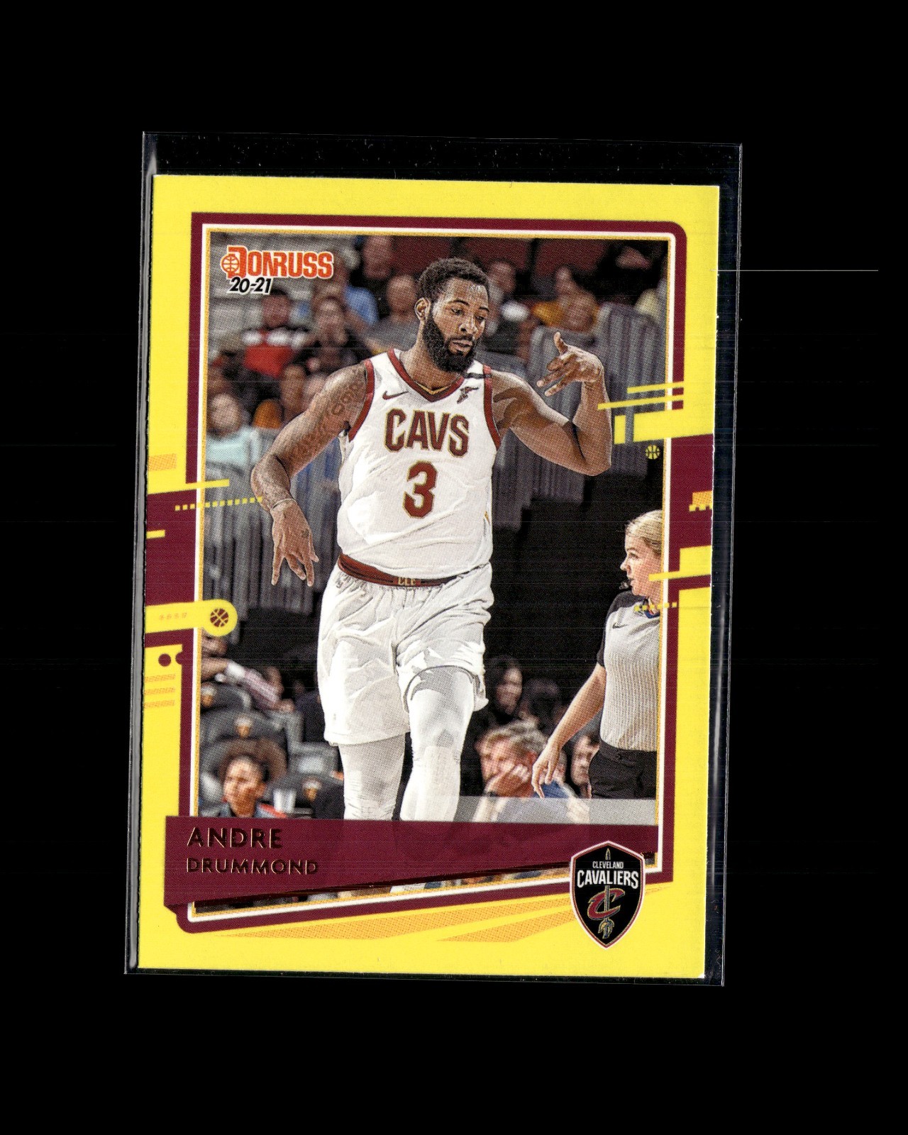 Andre Drummond 2020-21 Panini Donruss Yellow Flood #184 G2