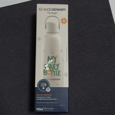 SodaStream Fizz & Go Special Edition Stainless Steel Carbonating Bottle 900ml My