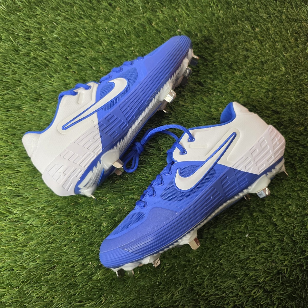 Nike Alpha Huarache Elite 2 Men's Size 8.5 Baseball Cleats Blue