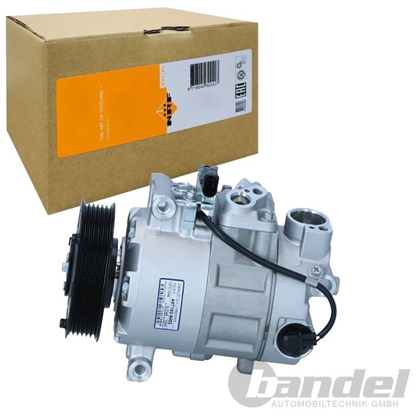 NRF Klimakompressor Kompressor Klimaanlage 6SEU14C Passend FüR Audi A6 A7 A8-image