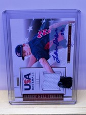 2012 Panini USA Baseball National Team Jersey AUTO Luken Baker 53/99