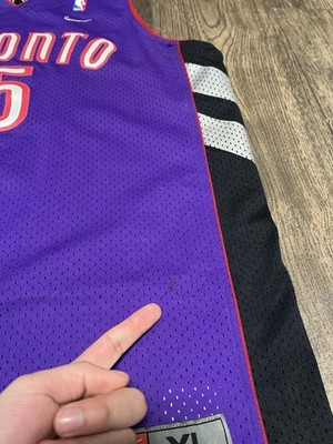 Nike Team Vince Carter #15 Toronto Raptors Swingman Purple Jersey