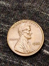 1980 Lincoln Memorial Penny. Beautiful Coin. NMM With Errors 🤑🤩