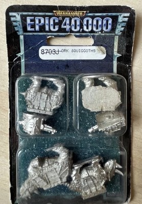 Epic 40k Ork Squiggoths Sealed Blister OOP Games Workshop Warhammer